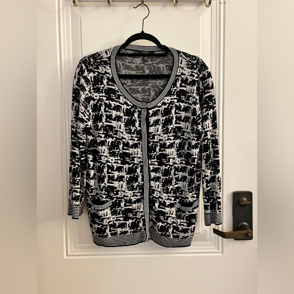 MaxMara Weekend Abstract Print Cardigan